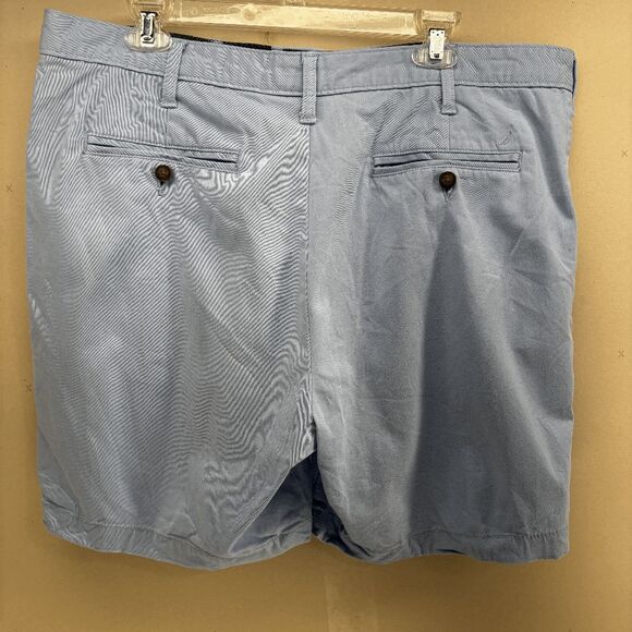 Nautica Shorts Mens 38W Sky Blue Flex Classic Fit Stretch Deck Flat Front Golf - Picture 3 of 6